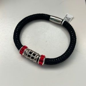Black Brighton bracelet with accents